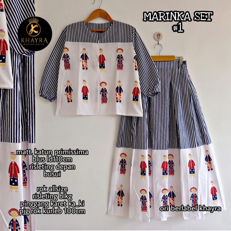 MARINKA SET. [ BISA COD ]