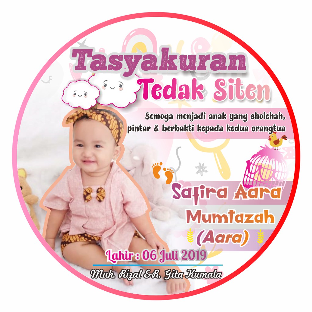 Girl Cewek Stiker Tedak Siten Stiker Dundunan Zafara Kids Shopee Indonesia