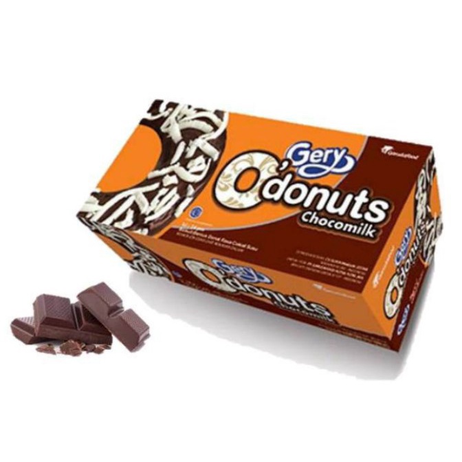 

MURAH Gery Saluut O'donuts isi 24 pcs @8gr SNACK BOX CAMILAN ORIGINAL