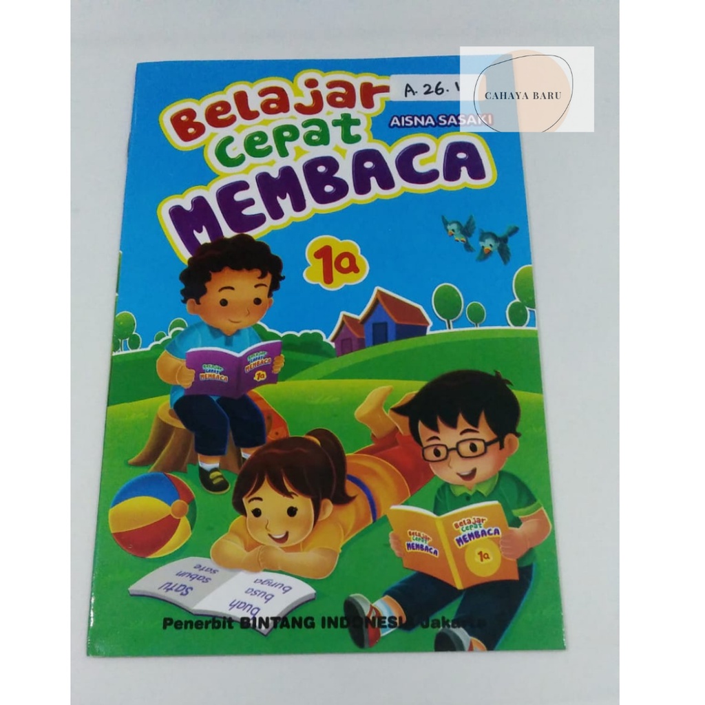 Jual Buku Edukasi Anak Belajar Cepat Membaca 1a | Shopee Indonesia