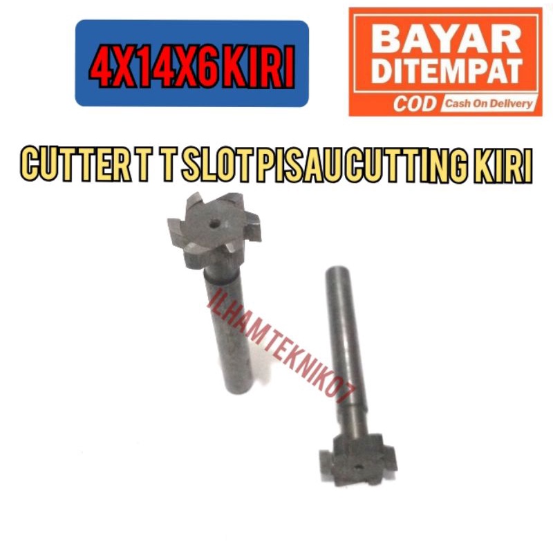 cutter T kiri t slot kiri pisau cutting 4x14x6 kiri t slot HSS t slot kiri