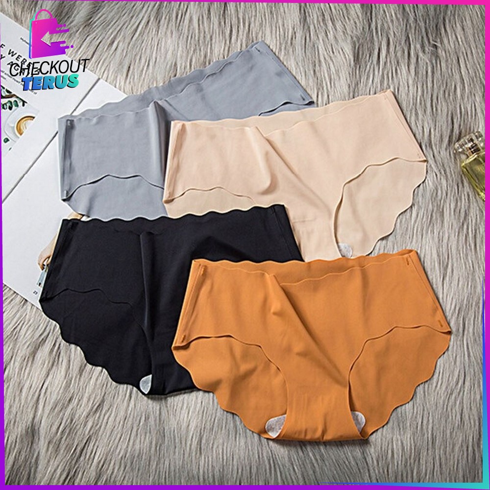 CT P36 Celana Dalam Wanita Motif Bunga Celana Dalam Seamless CD Cewek Panty Push Up Pakaian Dalam Kolor Wanita Celana Dalam Motif