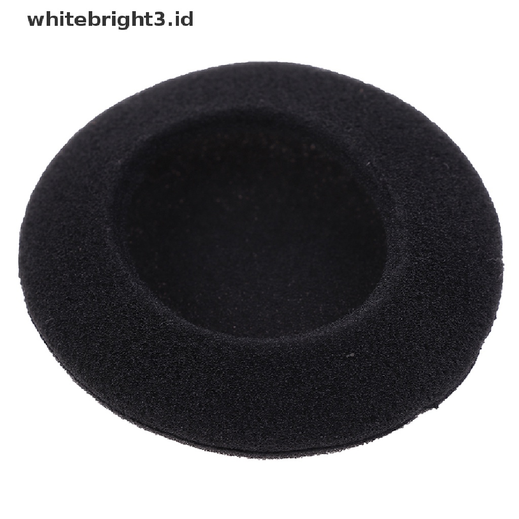 (whitebright3.id) 10pcs Busa Bantalan Telinga Pengganti Ukuran 5cm Untuk Headphone PC131 PX100