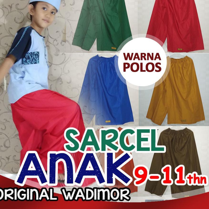 SARUNG INSTAN ANAK LAKI LAKI USIA 9 10 11 TAHUN, WADIMOR / SARUNG CELANA SARUNG ANAK WADIMOR LAKI