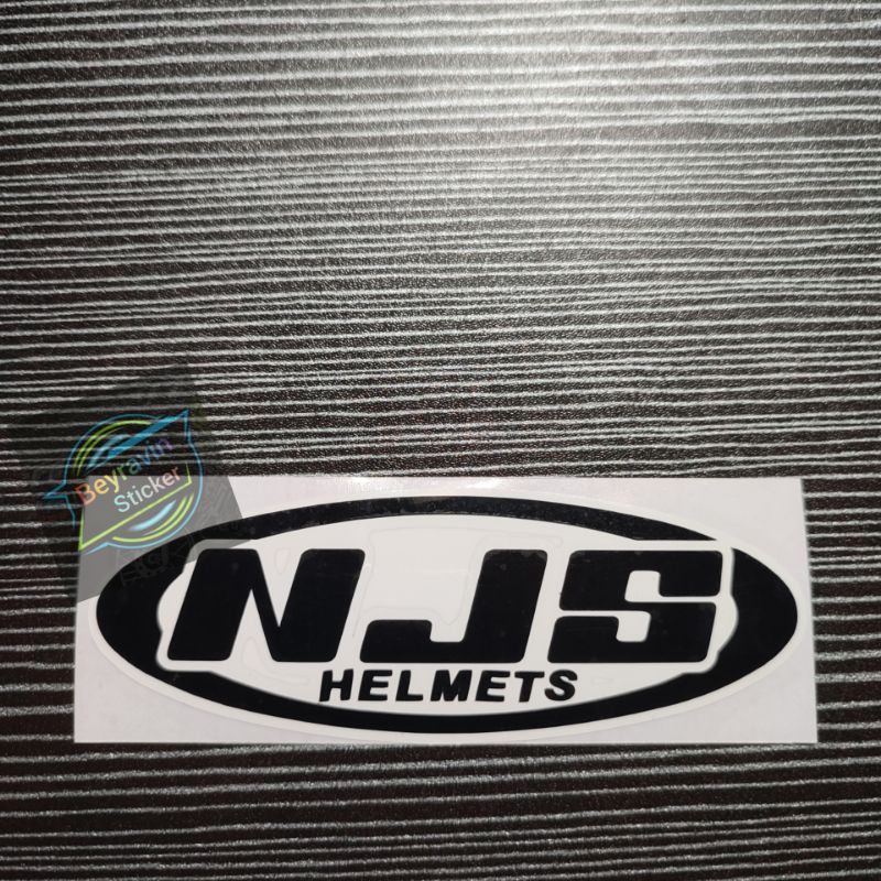 STICKER HELM NJS CUTTING