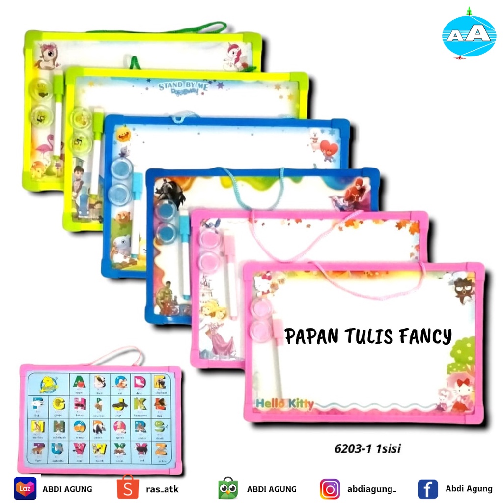 

Papan Tulis Anak Whiteboard Fancy