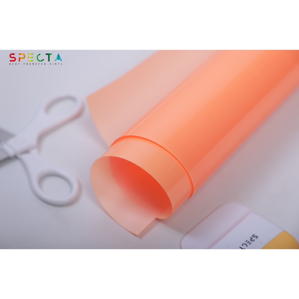 POLYFLEX GLOW IN THE DARK KOREA SPECTAFLEX GL-03 HTV ORANGE