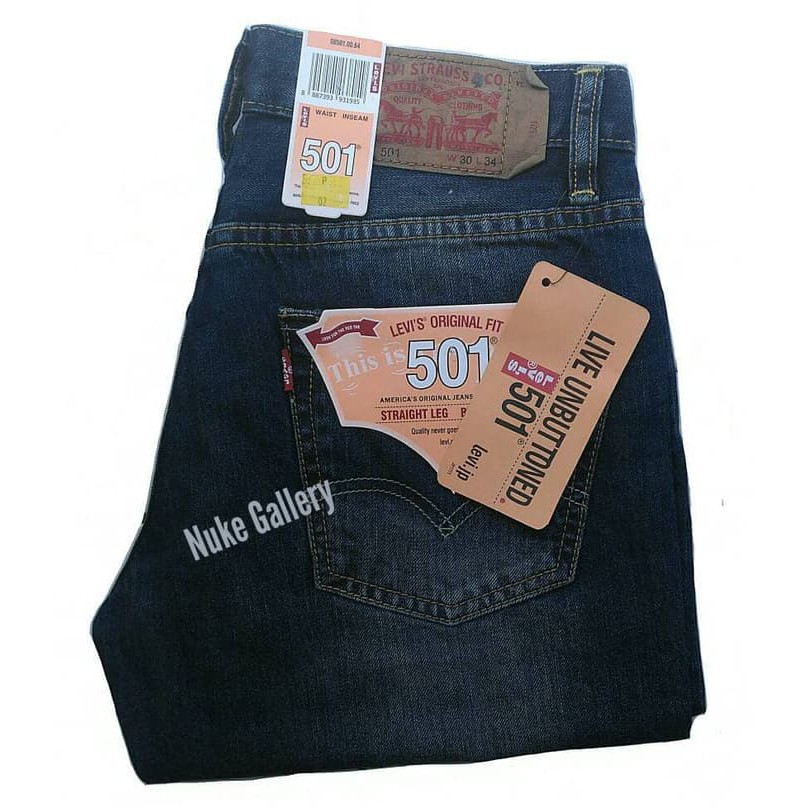Celana Pendek Jeans Levis 501 USA