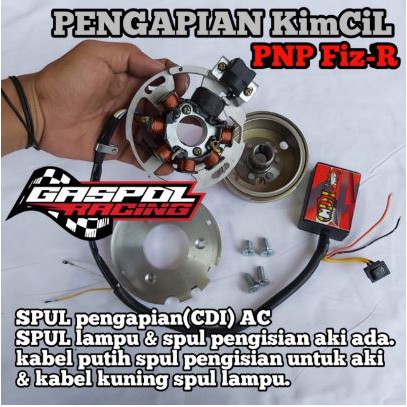 Magnet Racing PNP Fiz R Magnet Kimcil dengan CDI 2 Fungsi Limit dan Racing Harian