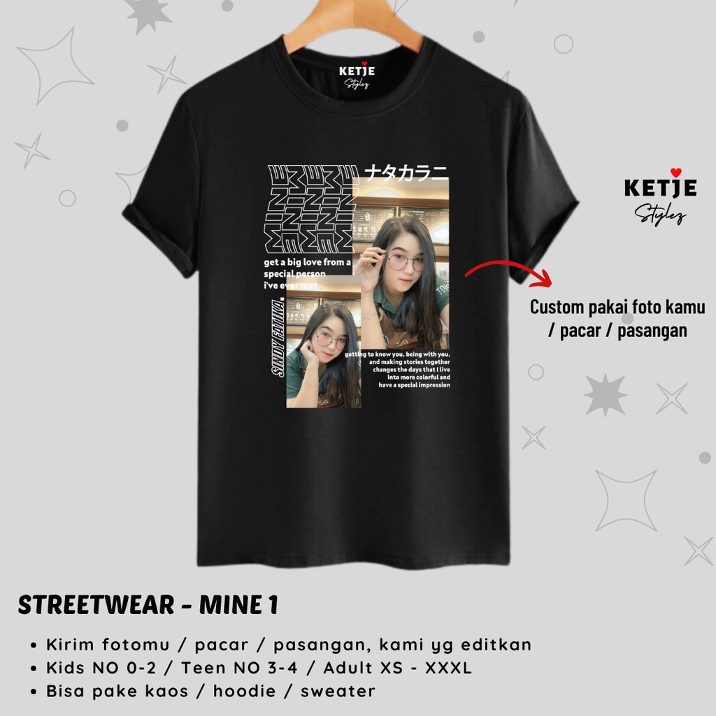 Kaos Streetwear Bucin Viral Negative Negativo - You Are Mine 1 / Kaos Viral Negative / Kaos Streetwe