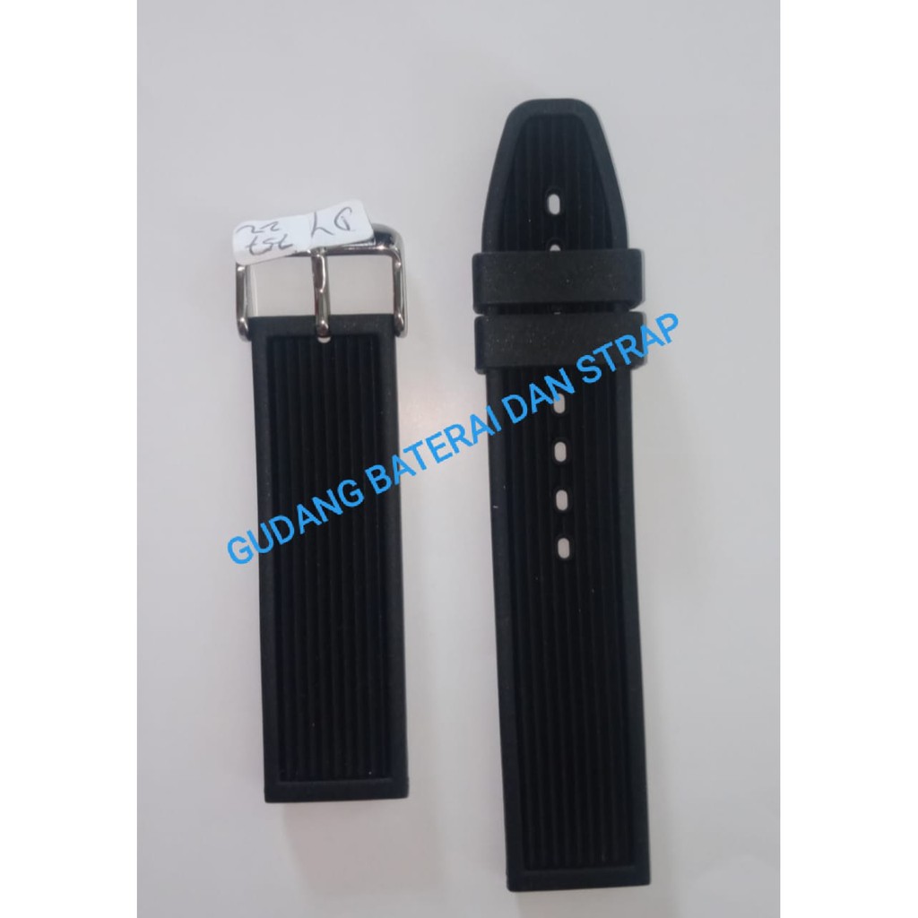 Tali Jam Tangan Tali karet Silicon 03-757
