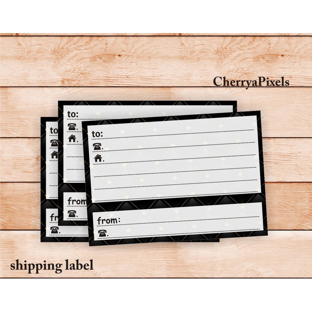 

Promo Shipping sticker label - stiker pengiriman - dropshipper label - S95 terbaik