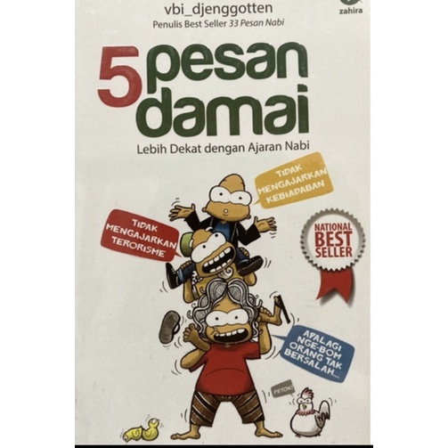 KOMIK ISLAMI BESTSELLER vbi_djenggotten 5 pesan damai