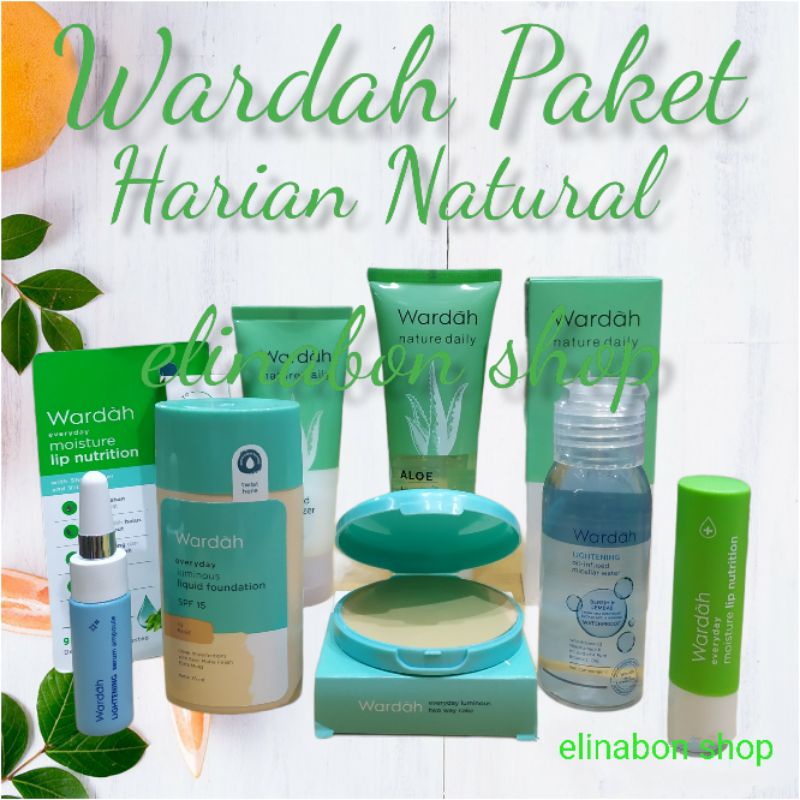 Wardah Paket Harian Natural