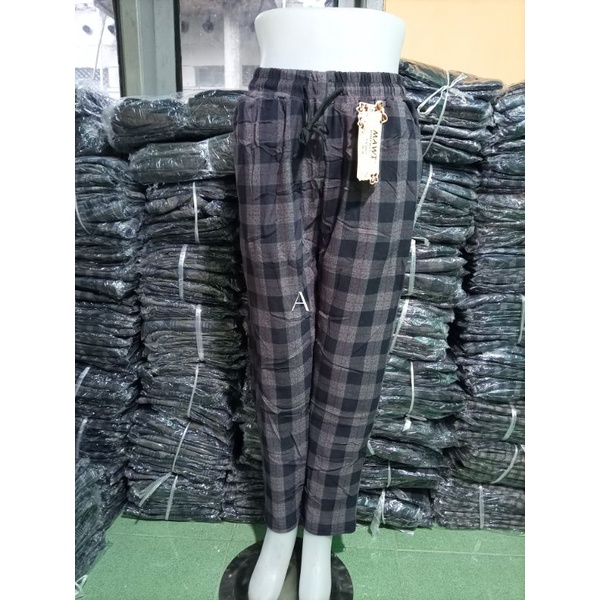 celana jumbo import mrek Mawi celana Stretch wanita