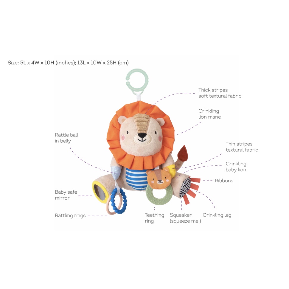 Taf Toys Harry the Lion Activity Toy