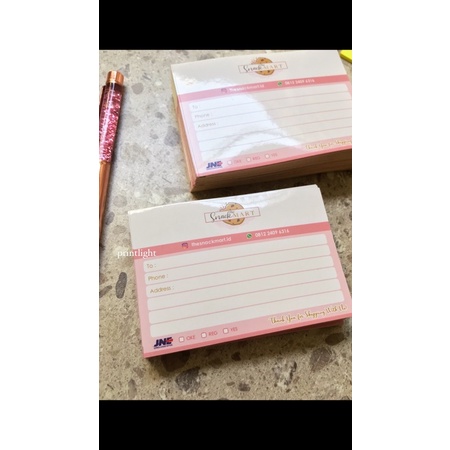 

SHIPPING LABEL - STIKER PENGIRIMAN