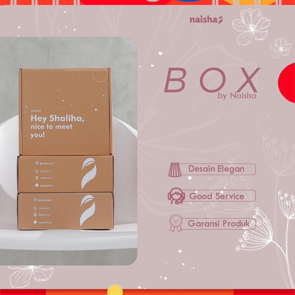 

Box / Kardus / Kotak / Packaging / Packing / Box Gift By Naisha