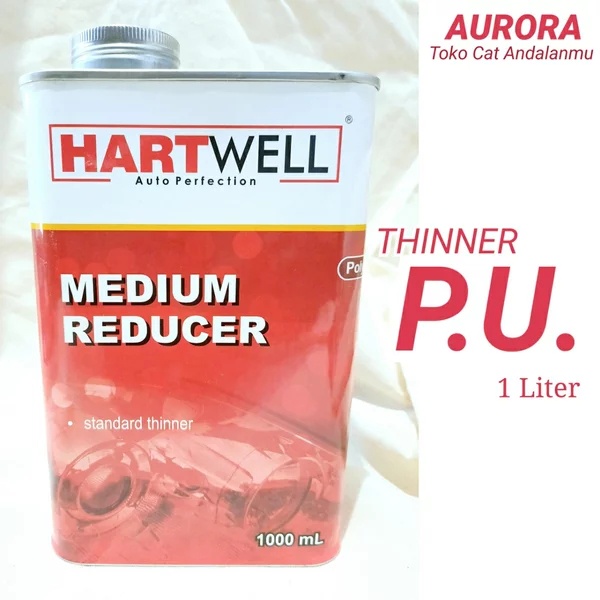 

Tiner Hartwell Hatwel Medium Reduser Thinner PU Slow Dry Reducer Thiner 1 Liter