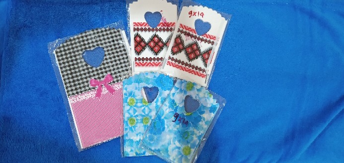 Kantong Plastik Mini Motif Uk.13x18 Cm.olshop Kecil Kresek Souvenir Plong Pond Isi 50pcs