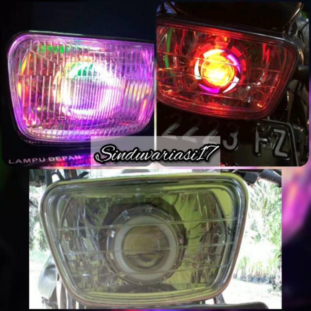 LAMPU DEPAN RX KING PROJI LED
