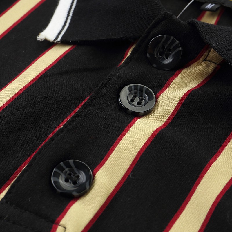 Sale(PO) Aelfric Eden 2018 Men's Winter Long Sleeve Casual Striped Slim Shirts Fashion Hip Hop