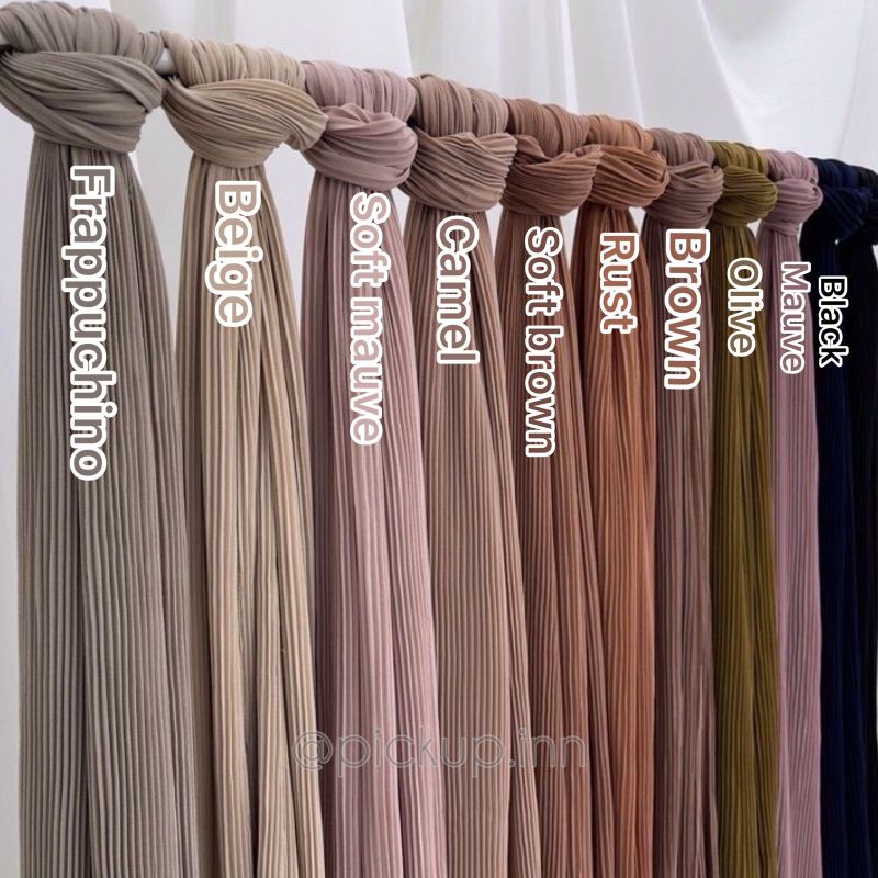 Pashmina Plisket Cantik