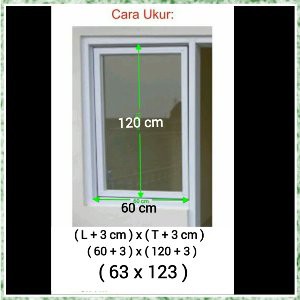 Unik  Kawat nyamuk list karet  Ori