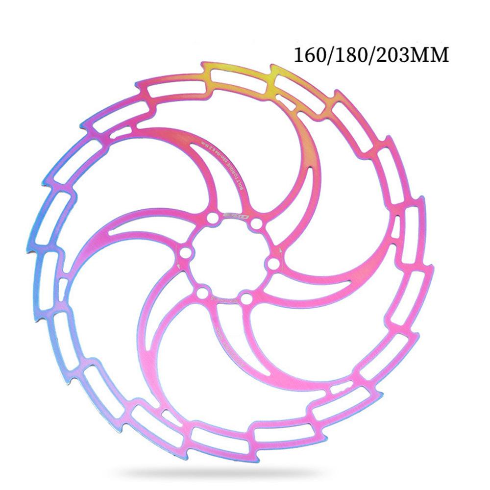 Lanfy Disc Warna-Warni CNC Jalan MTB Stainless Steel Sepeda Gunung Mengambang Rem Cakram