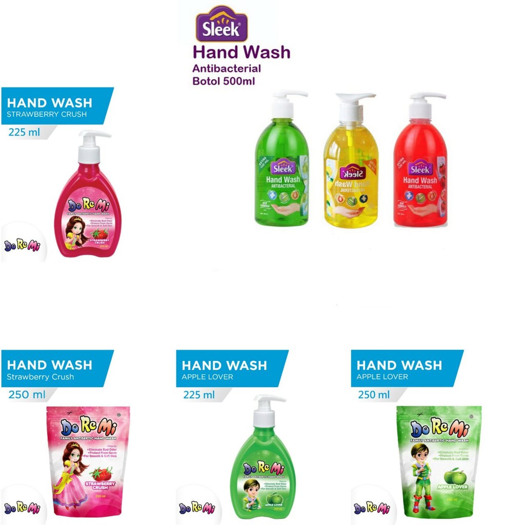 Doremi Family Antiseptic Hand Wash / Sabun Cuci Tangan Anak