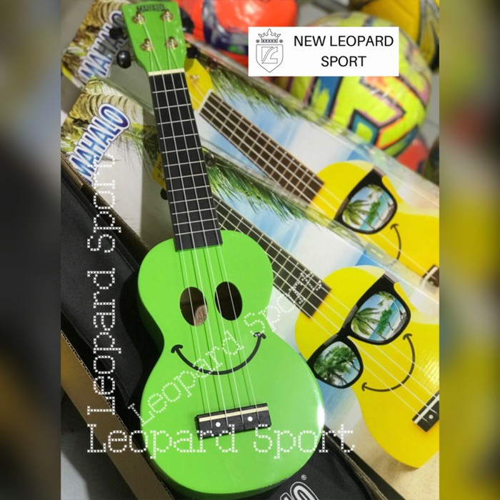 GITAR UKULELE MAHALO SMILE Green Colour ORIGINAL