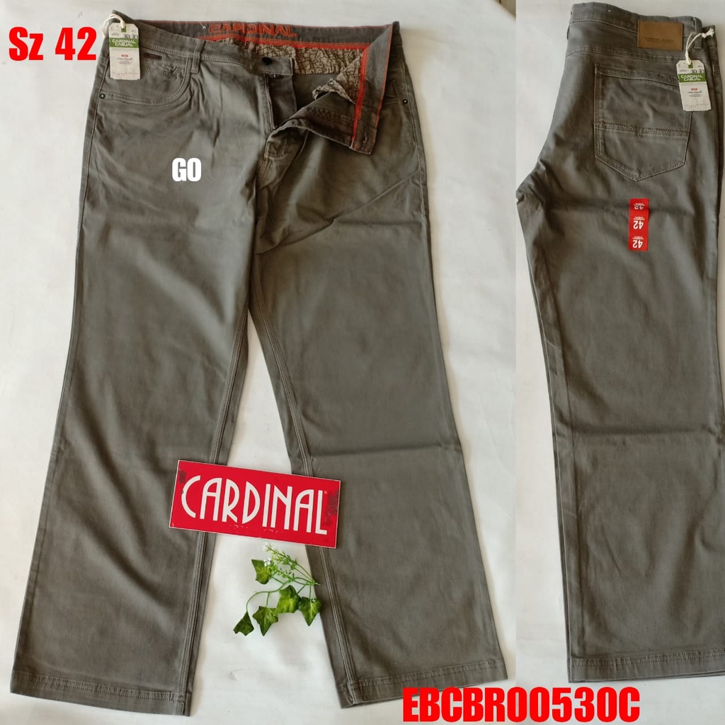 gof 40-46 PKT CARDINAL CASUAL CELANA POCKETS PANJANG Celana Chino Pria Fashion Laki Brand Kekinian