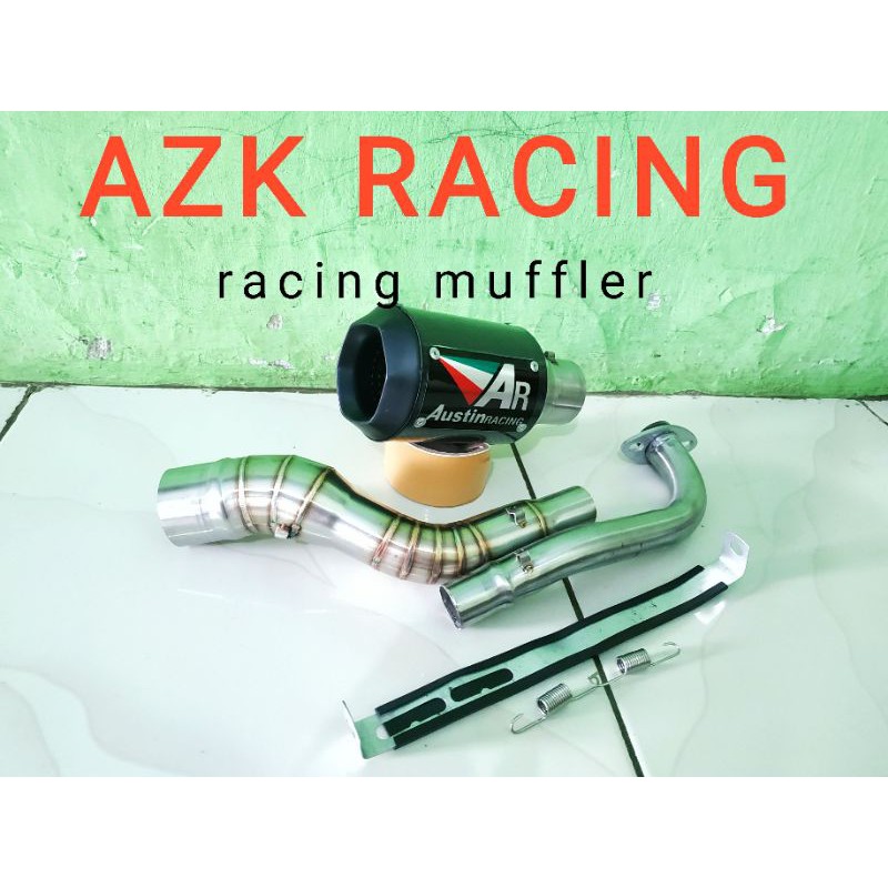 Knalpot AUSTIN RACING GP1R Honda Vario 125 / Honda Click 125i / Elite 125