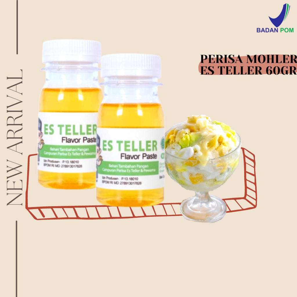 

⚡COD⚡ PERISA PASTA MOHLER UNTUK MINUMAN RASA ES TELLER / PASTA MOHLER ES TELLER / MOHLER Pasta perisa pewarna ES TELLER