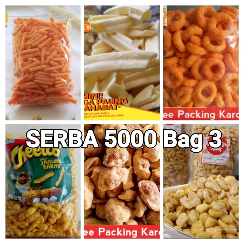 

CAMILAN RINGAN SNACK KILOAN MAKANAN RINGAN SERBA 5000 BAG 3