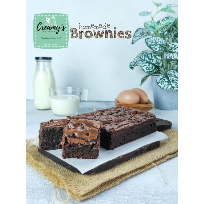 

Fude Brownies by Creamy's Tea Party