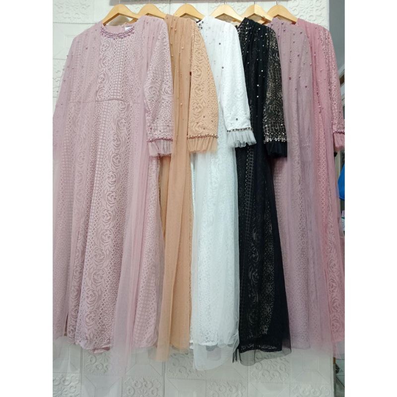 GAMIS BRUKAT OZIAS WARNA LILAC