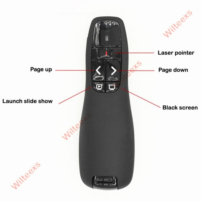 

Termurah Wireless Pointer R400 High Quality Red Laser Pointer Terlaris