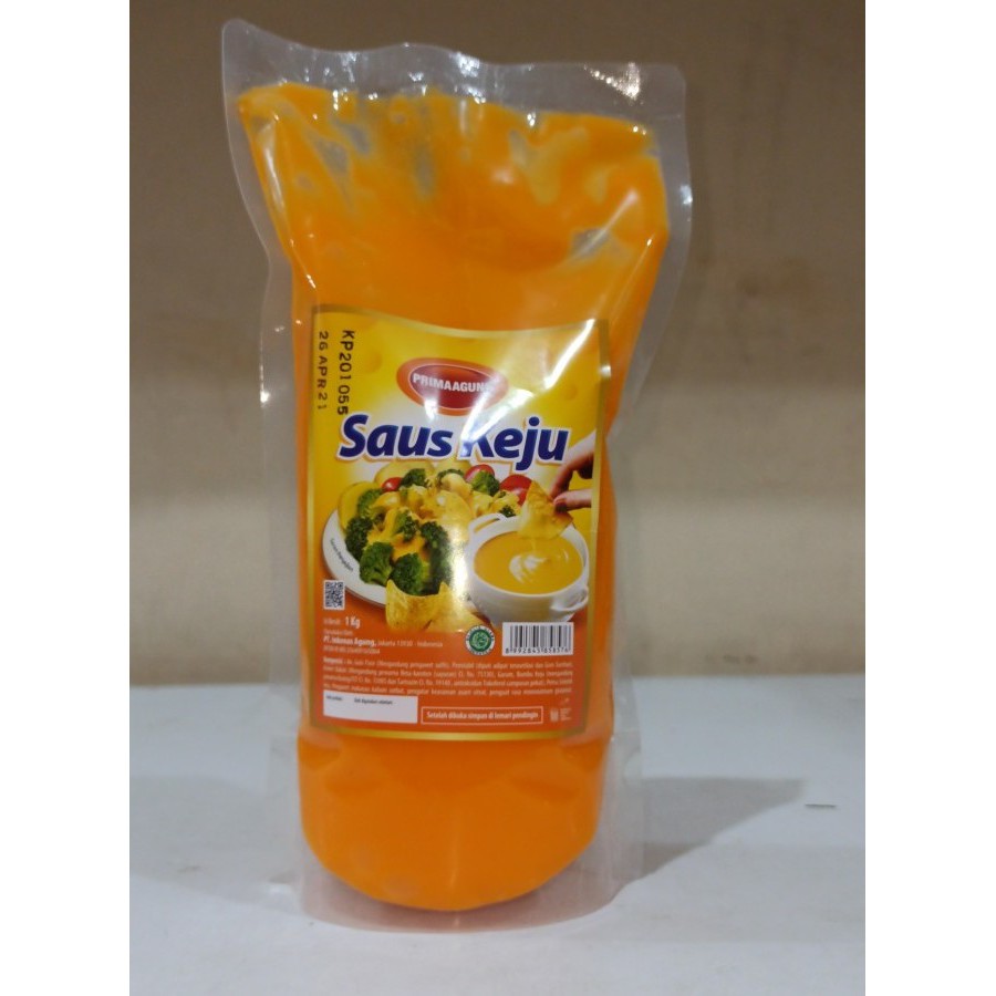 

PRIMA AGUNG SAUS KEJU 1 KG CHEESE SAUCE