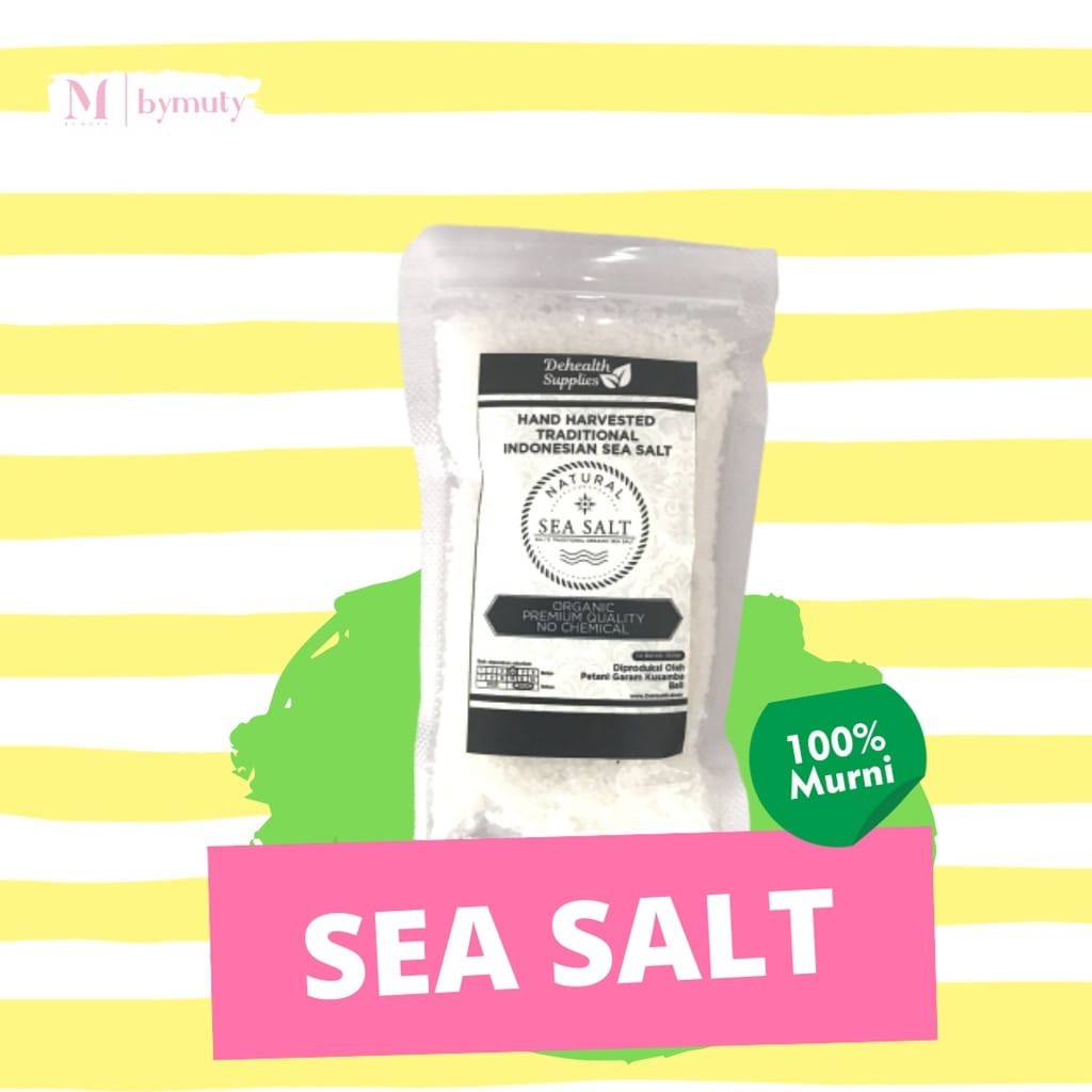 

SEA SALT 100 gram DEHEALTH SUPPLIES