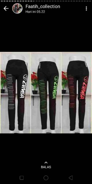 LEGGING ZUMBA//Lengging sport olah raga tercantik