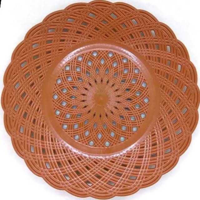 Piring rotan plastik/piring plastik | Shopee Indonesia