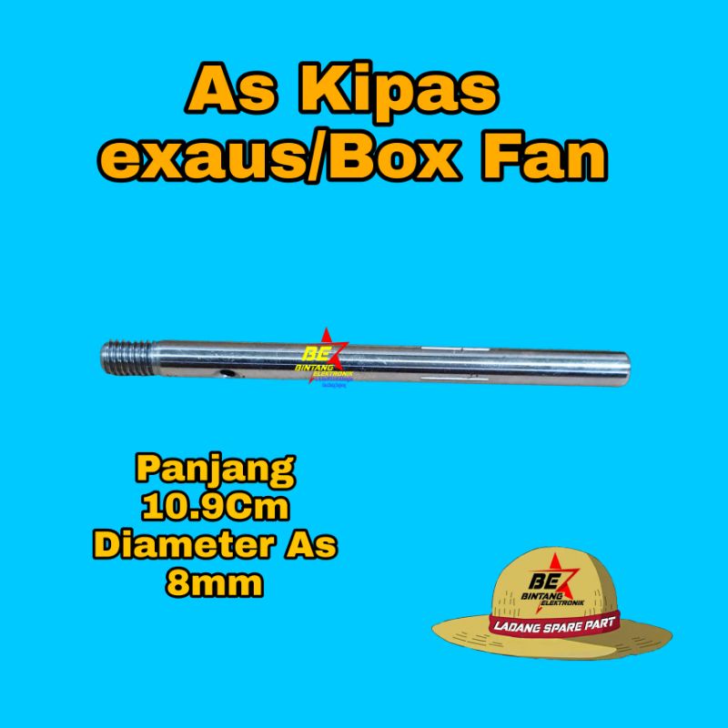 [COD] AS KIPAS ANGIN MASPION 10.9 CM AS EXHAUST As Eksos Box Fan 8mm