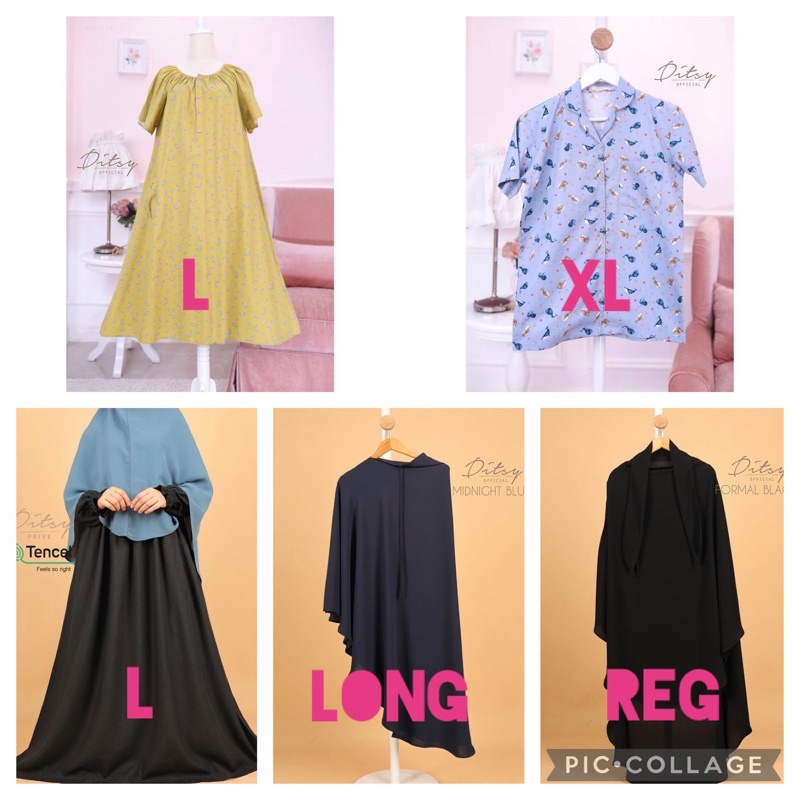 DITSY FEBRUARI PUNTO RUNA TENCEL VEIL RAWDA ABAYA PEARLWOOD LITTLE WHALE PAJAMAS