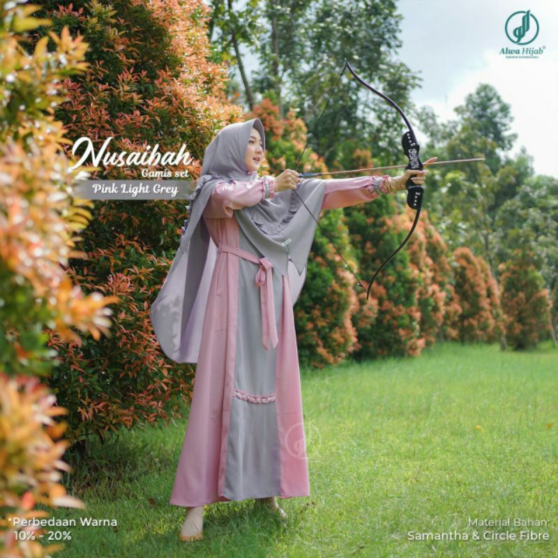 NUSAIBAH GAMIS SET BY ALWA HIJAB