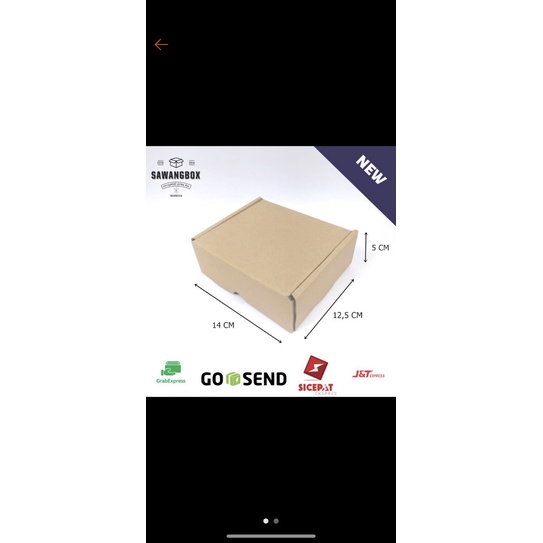 

Kadus ukuran 14x12.5x5 cm bflute