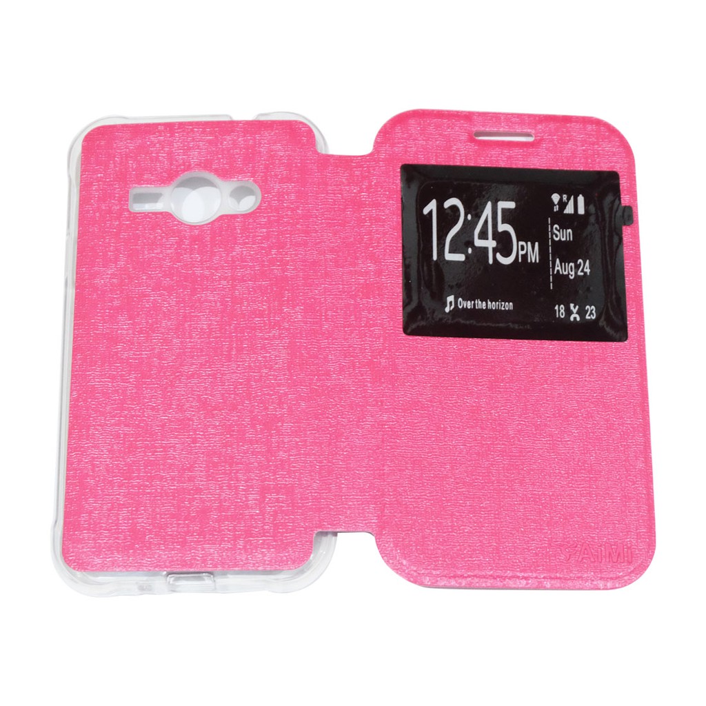 WARNA ACAK Casing Sarung Leather Case Flip Cover Dompet COOLPAD Fancy 3 Power E580 ROAR+E570 SKY 3