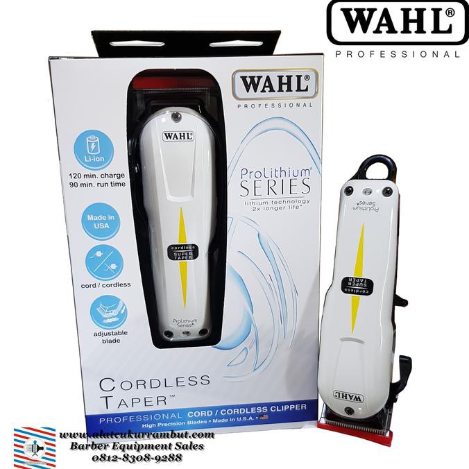 Alat Cukur Rambut / Hair Clipper Wahl Super Taper Cordless ( Charger ) DISKON