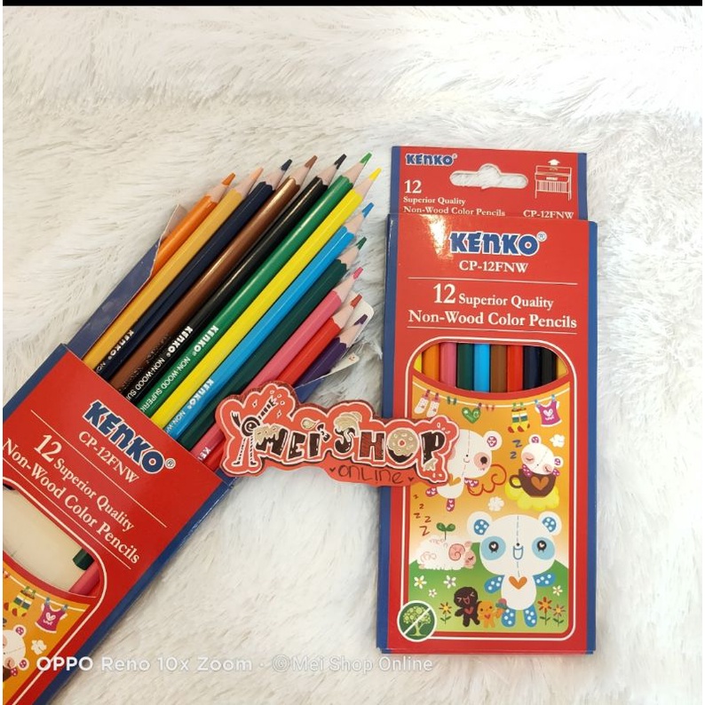 

Pensil warna kenko 12 warna panjang