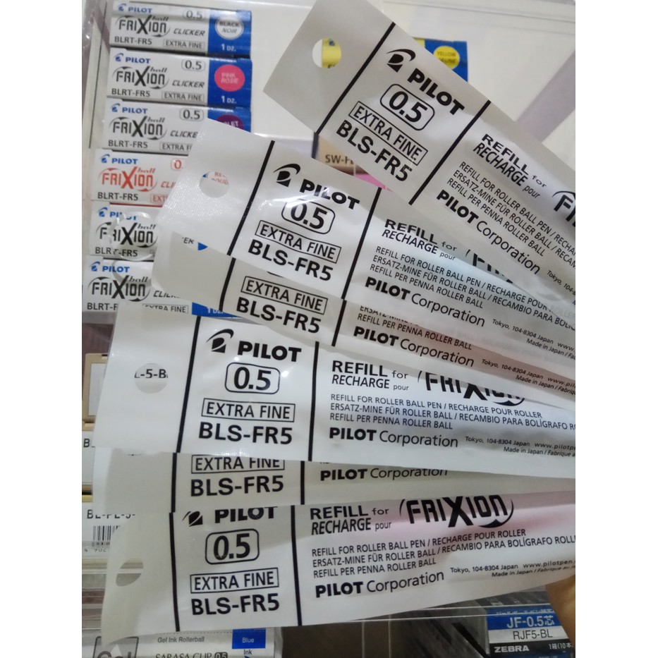 

EXTREME SALE Refill Isi Pulpen Pilot Frixion 0.5 (Hitam / Biru)